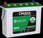 Okaya Solar ST 150S - 150AH C10 Tall Tubular Battery