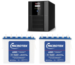 MICROTEK UPS JM SW 4000+/48V + Dura Long M1502424TT | 150Ah Tall Tubular Battery